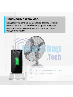 Умная розетка Mini Smart Wi-Fi Socket, Energy MonitoringSPEC: 100-240 V, Max Load 16 A, 50/60 Hz, 2.4 GHz Wi-Fi networkingFEATURE: Amazon Certified for Humans (FFS), Energy Monitoring, Voice Control (works with Amazon Alexa and Google Assistant), Remote Control