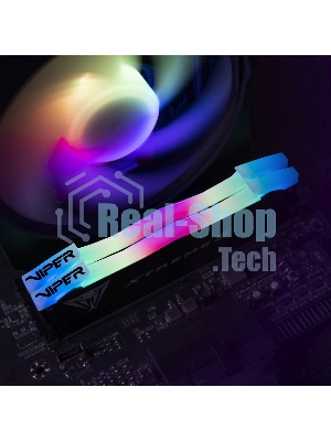 Оперативная память Patriot Viper Xtreme 5, DDR5, 48GB (2x24GB), 7600MHz, CL36, DIMM, с радиаторами, RGB, черный