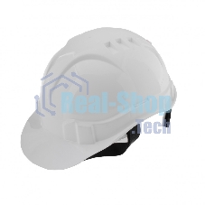 Каска защитная Сибртех с храповым механизмом, модель Европласт (К-03), белая Россия