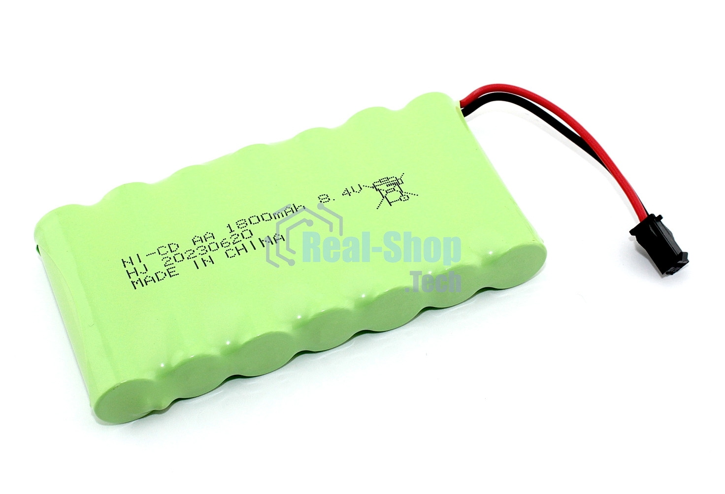 Аккумулятор Ni-Cd 8.4V 1800 mAh AA Flatpck разъем SM