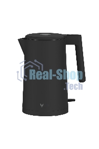 Чайник электрический Viomi Double-layer kettle черный V-MK171A