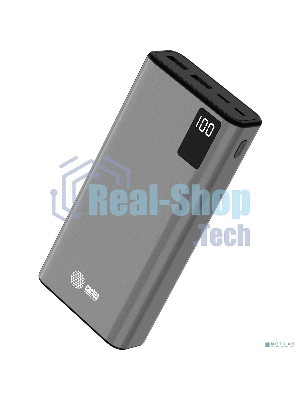 Портативный аккумулятор Cactus CS-PBFSFA-20000 20000mAh 4.5A 2xUSB-A/USB-C серый