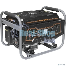 Электрогенератор бензиновый Carver PPG-3600A, 2.8 кВт, 67 дБ, 40 кг