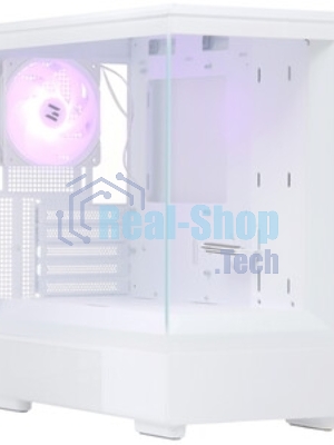 Компьютерный корпус ZALMAN P10, MATX, белый, WINDOW, 2x3.5