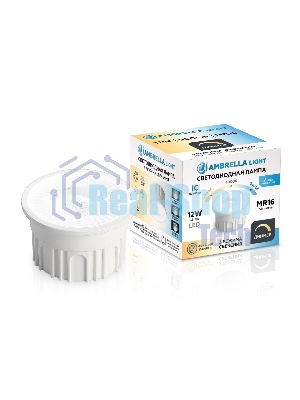 Лампа светодиодная 212610 LED MR16-PR 12W IC 220-240V 38° 6400K 4000K 2700K CCT Memory Dimmer
