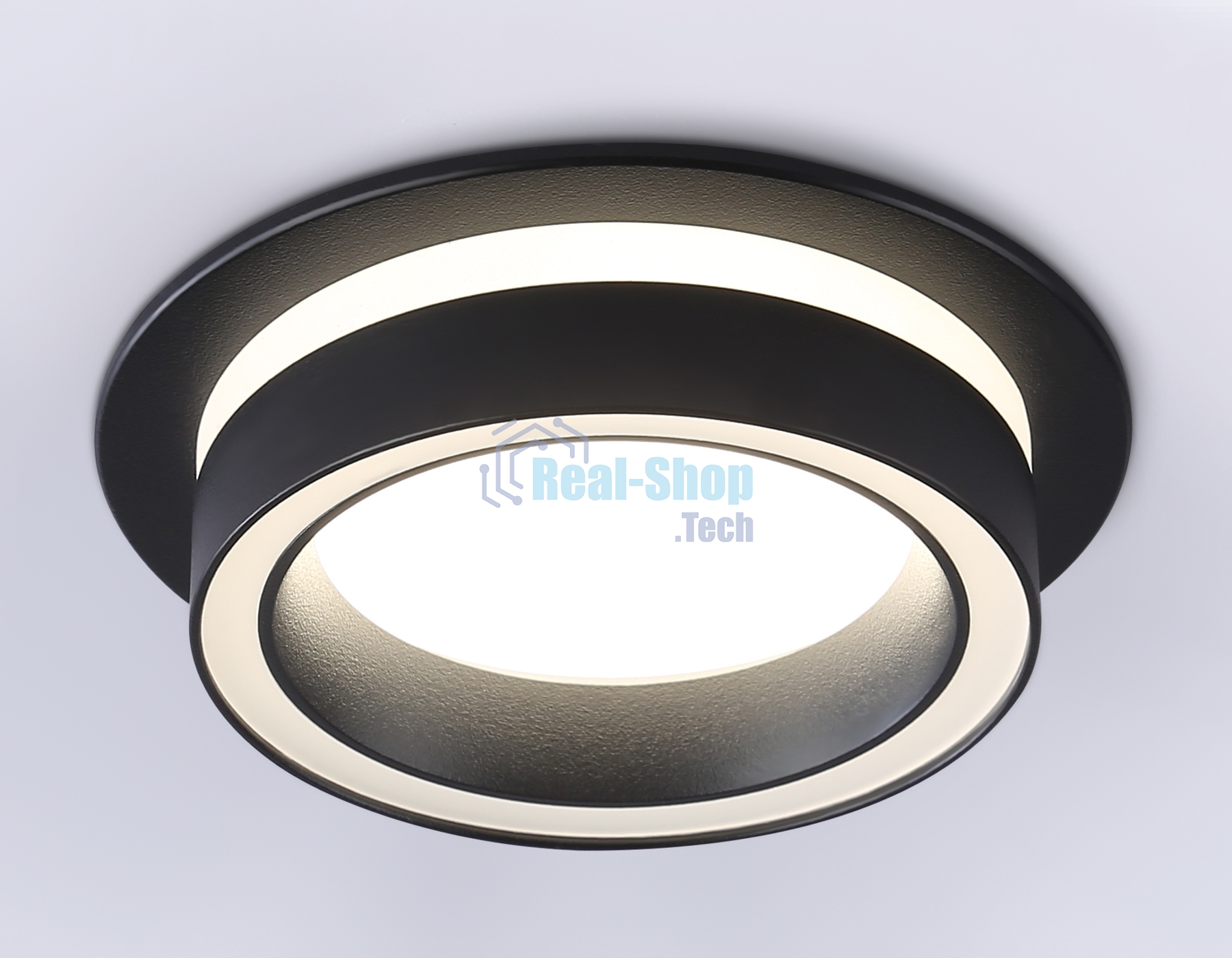 Светильник Ambrella light TN5241 BK черный GX53 D110*42