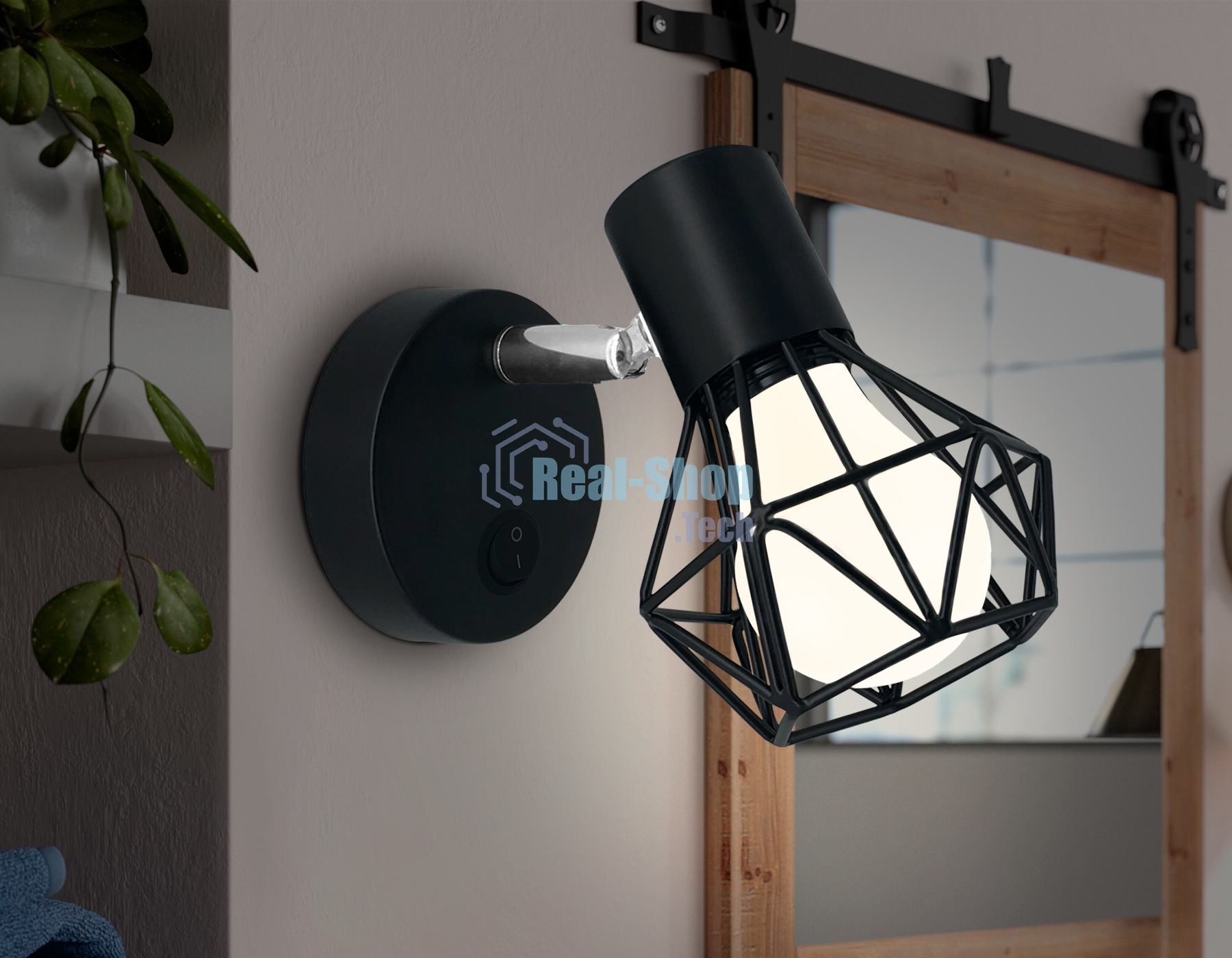 Светильник Ambrella light TR8620 BK/CH черный/хром E27 max 40W 115*91*150