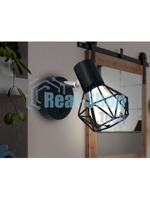 Светильник Ambrella light TR8620 BK/CH черный/хром E27 max 40W 115*91*150