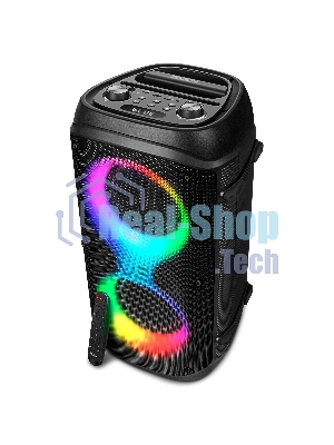 Колонка портативная SVEN PS-800 черный 100W 2.0 BT 10м 4400mAh
