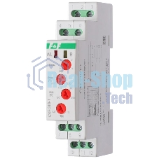 Реле контроля наличия и чередования фаз CKF-318-1 (контроль чередования; слипания фаз; регулировка верх. и нижн. порога напряжения; регулировка задержки отключения; 1 модуль; монтаж на DIN-рейке)(аналог РНПП-311М) F&F EA04.002.007