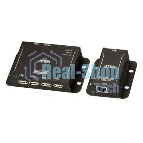 Удлинитель по кабелю ATEN 4-Port USB 2.0 CAT 5 Extender (up to 50m)