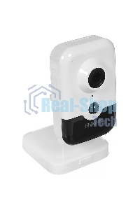 Видеокамера IP Hikvision HiWatch DS-I214(B) 4-4мм цветная корп.:белый/черный