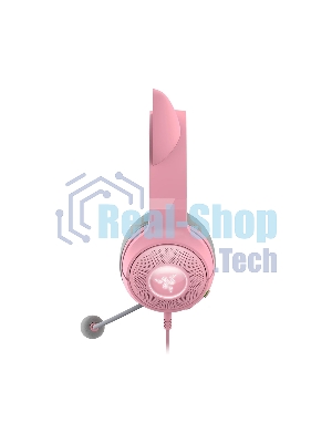 Гарнитура Razer Kraken Kitty V2 Quartz розовый, проводная, USB, подсветка