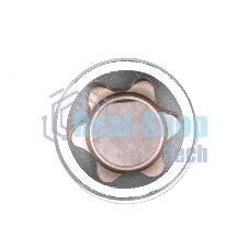 Головка торцевая, 17 мм, 12-гранная, CrV, под квадрат 1/2