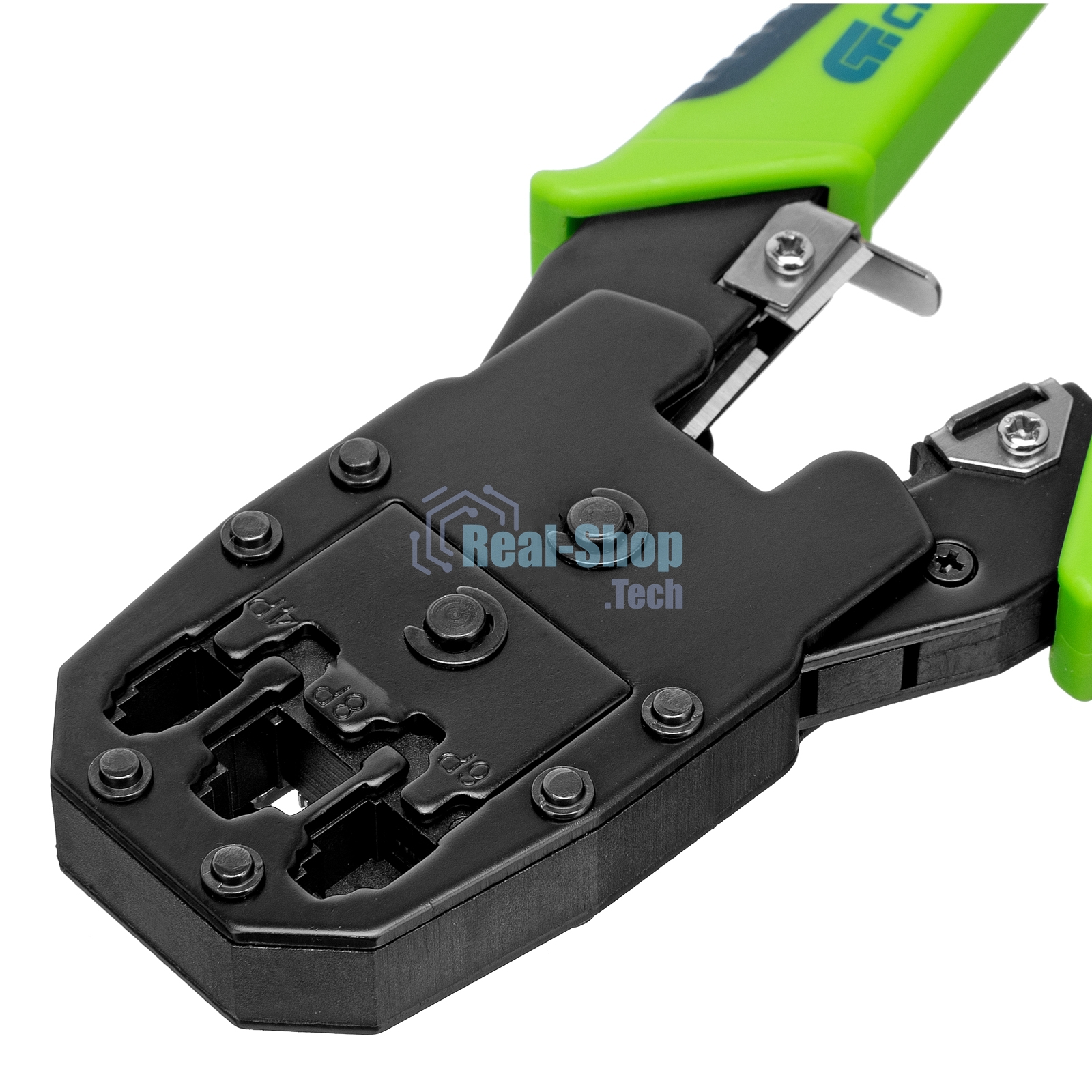 Клещи для обжима телефонных и компьютерных клемм 4P, 6P, 8P, функция обрезания проводов