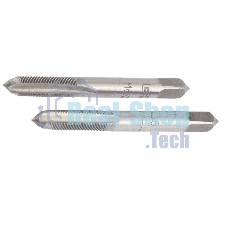 Метчик Сибртех ручной М6x0,5 мм,комплект из 2 шт.