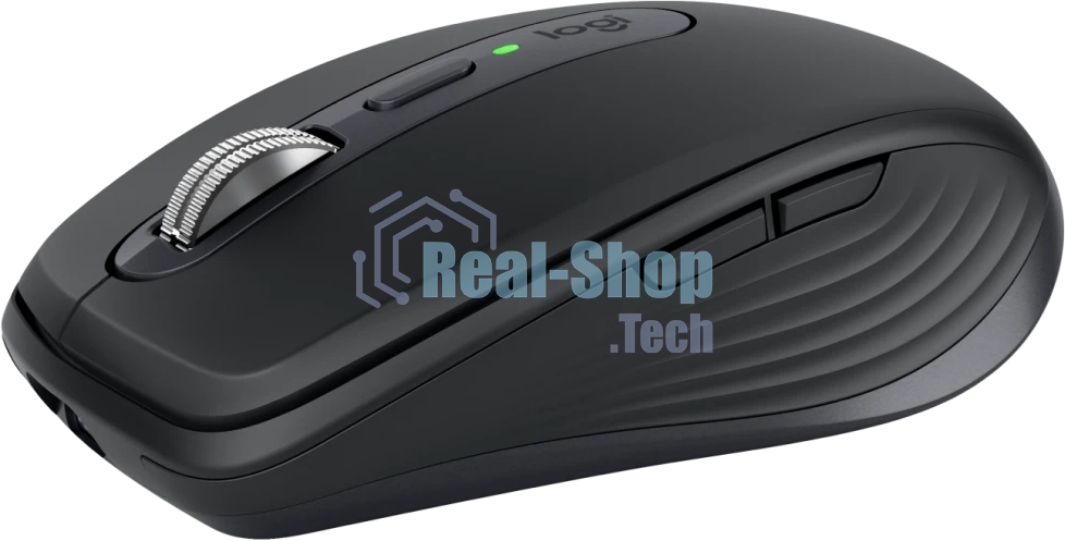 Мышь беспроводная/проводная Logitech MX Anywhere 3S графитовый, 8000 dpi, радиоканал, Bluetooth, USB, кнопки - 6