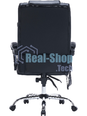 Кресло Cactus CS-CHR-OC02M-BK черный, экокожа