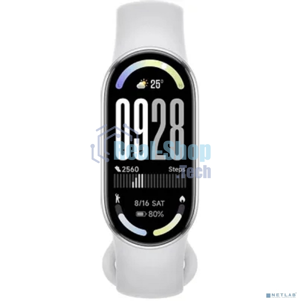Фитнес-браслет XIAOMI Smart Band 10 Glacier Silver (BHR07PSGL)