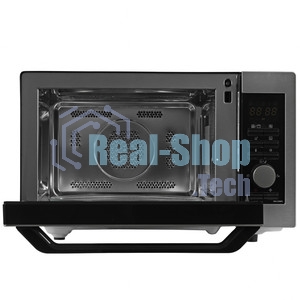 Микроволновая печь Panasonic NN-C69MSZPE нержавеющая сталь/черный, 30 л, 1000 Вт, переключатели - кнопки, поворотный механизм