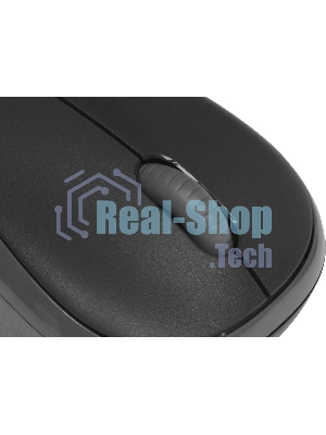 Мышь беспроводная Logitech M186 черный/серый, 1000 dpi, радиоканал, USB, кнопки - 3