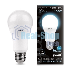 Лампа светодиодная Gauss LD102502212LED A60 globe 12W E27 4100K