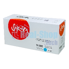 Картридж Sakura TK590C для Kyocera Mita FS-C2026/C2126MFP, синий, 5000 к.