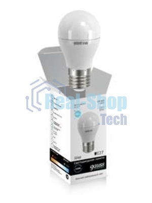 Лампа светодиодная Gauss Elementary 23220LED A60 E27 10W 4100K 1/40