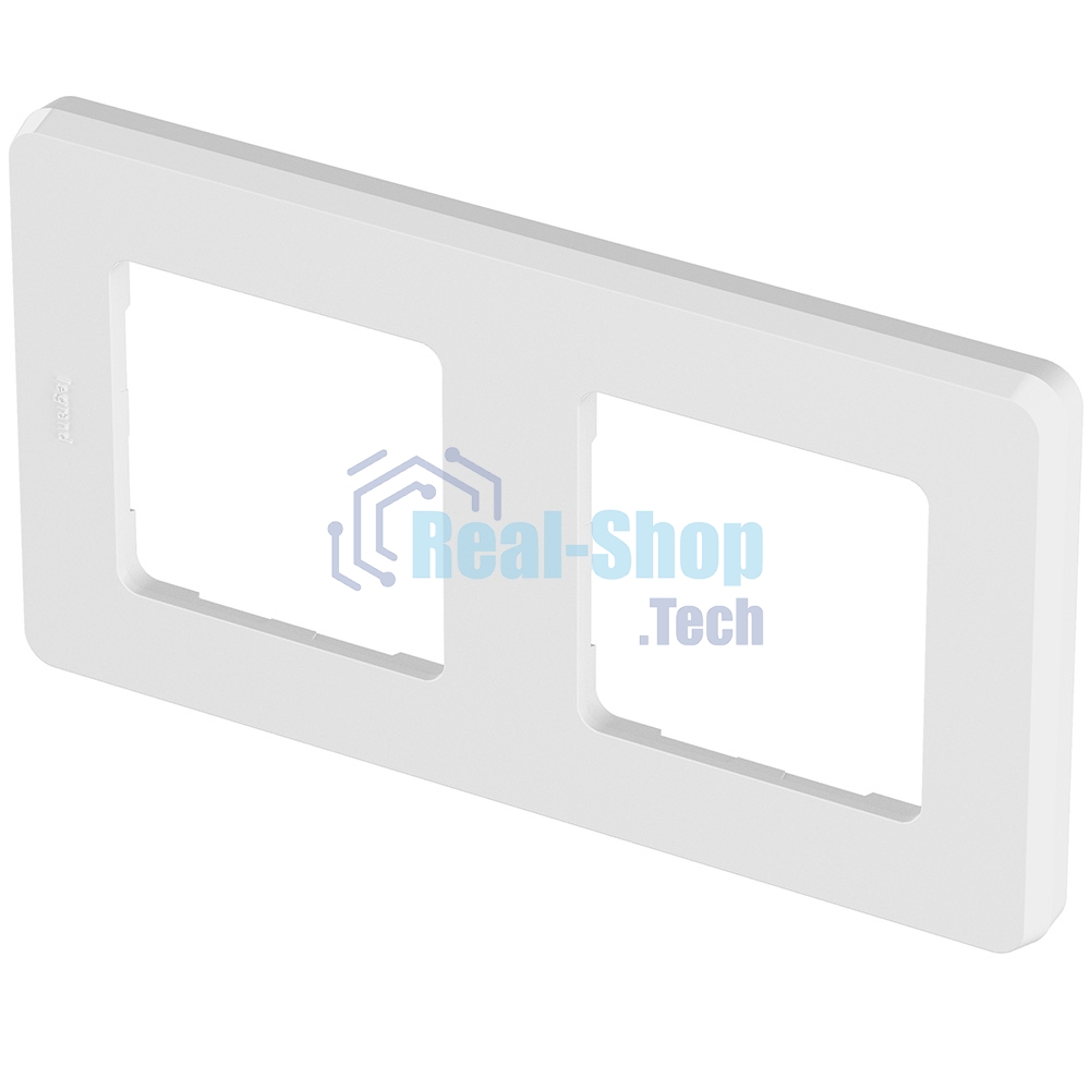 Рамка 2 поста белый Inspiria