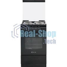 Плита электрическая De Luxe 5004.13э КР белый, конфорок 4 шт, духовка 43 л, 50 см x 85 см x 50 см