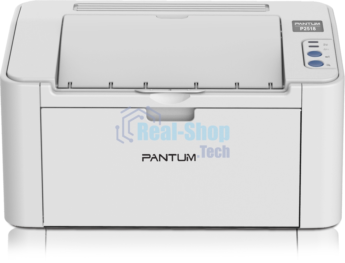 Принтер лазерный PANTUM P2518, A4, ч/б, печ. до 22 стр./мин., 600 x 600 dpi, USB