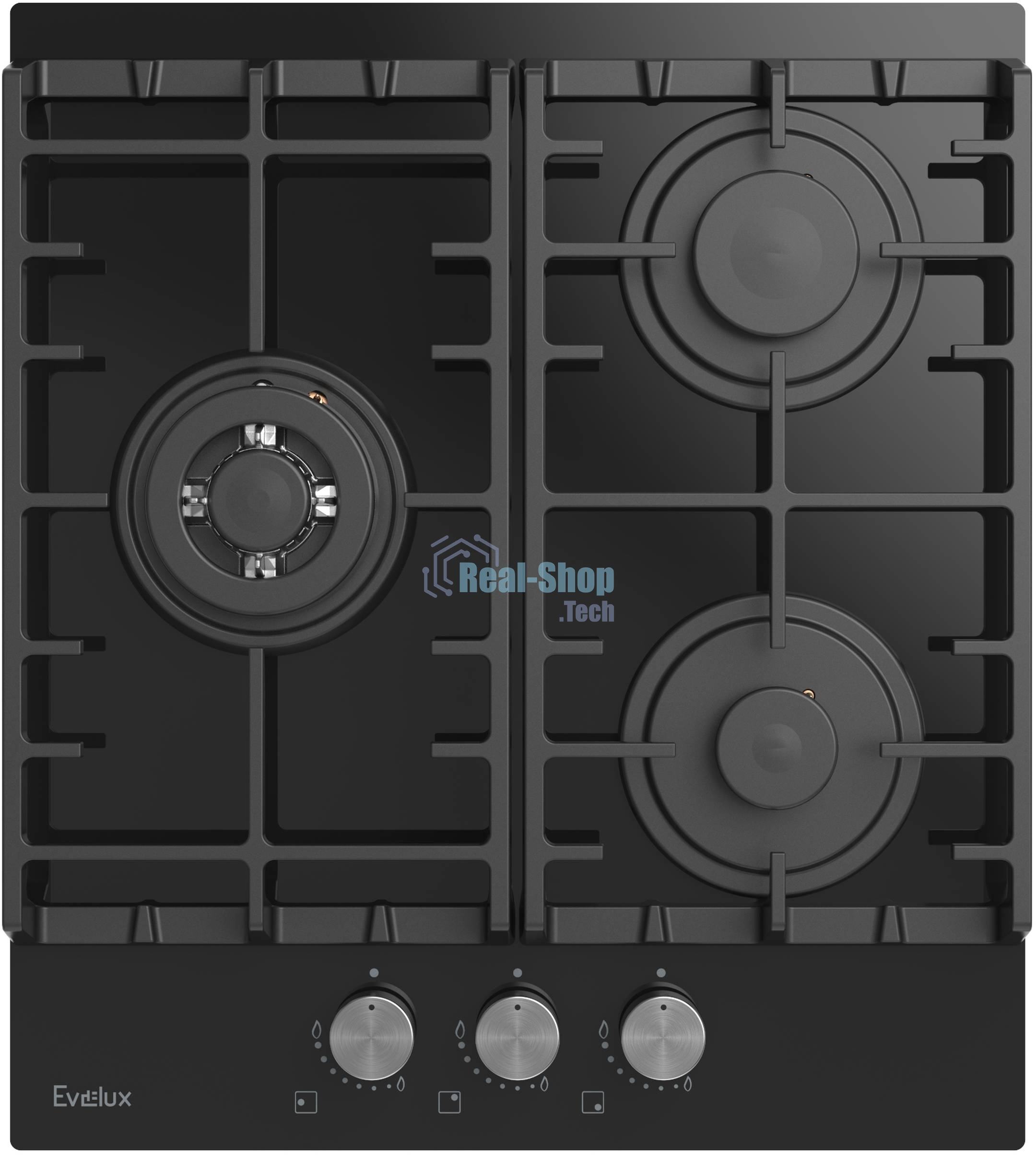 Варочная панель газовая Evelux HEG 450 BG