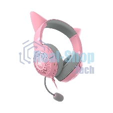Гарнитура Razer Kraken Kitty V2 Quartz розовый, проводная, USB, подсветка
