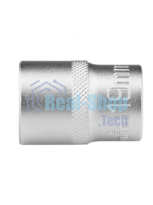 Головка торцевая Stels 19 мм, 12-гранная, CrV, под квадрат 1/2