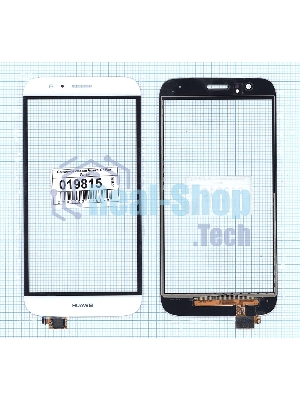 Сенсорное стекло (тачскрин) для Huawei G7 Plus, белое