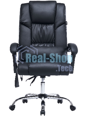 Кресло Cactus CS-CHR-OC02M-BK черный, экокожа