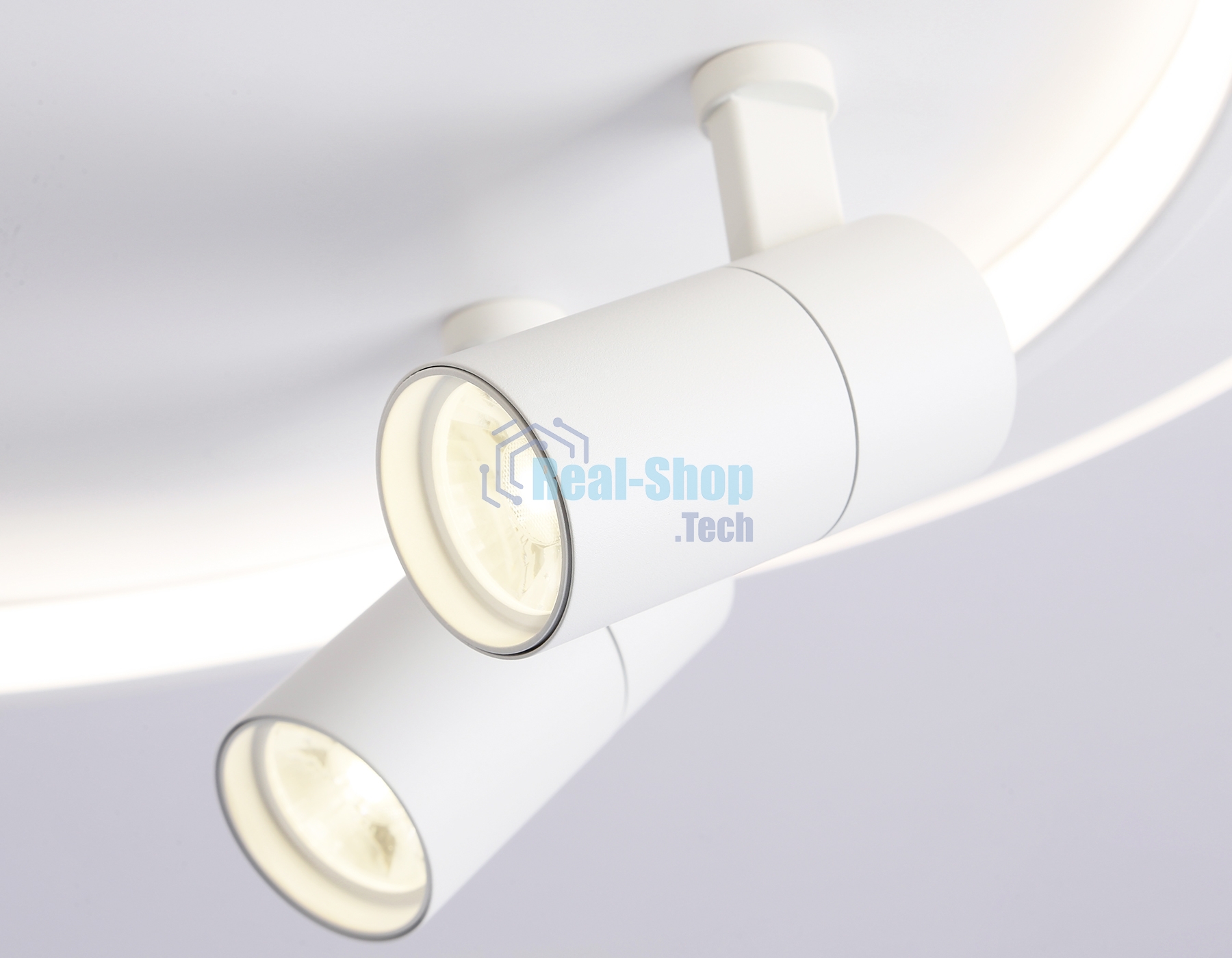 Светильник Ambrella light FL51391/1+2 WH белый 3000K-6400K 65W 560*480*120 (ПДУ РАДИО 2.4G)