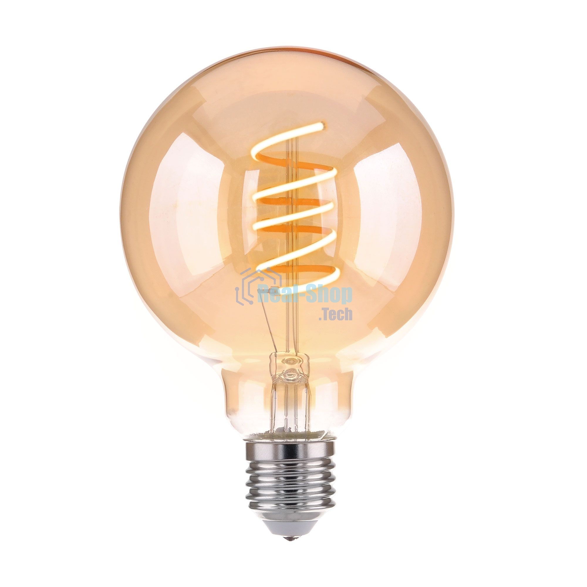 BLE2709 / Светодиодная лампа Classic FD 8W 3300K E27 (G95 спираль тонированный)