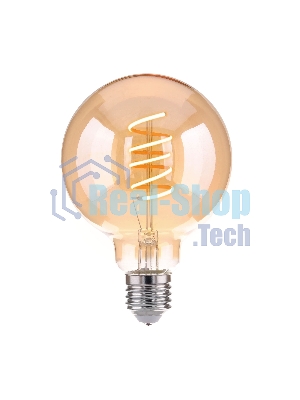 BLE2709 / Светодиодная лампа Classic FD 8W 3300K E27 (G95 спираль тонированный)