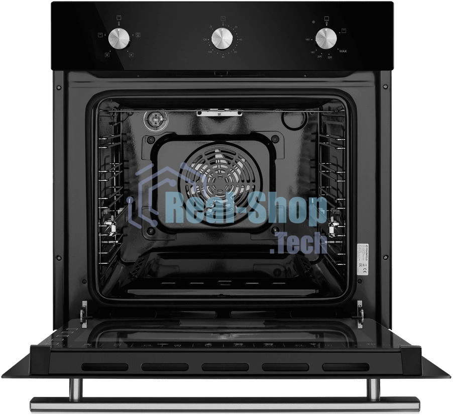 Шкаф духовой газоэлектрический Maunfeld EOGC604B Slim