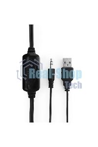 Акустическая система 2.0 Gembird SPK-405, пассив. излучатели, черный, 5 Вт, рег. громкости USB-питание