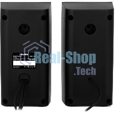 Колонки Sven 318 черный USB-порт ПК, ноутбука или адаптер 5V DC