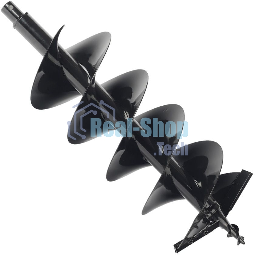 Шнек PATRIOT двухзаходный D 250B для грунта к бензобуру со сменными ножами, диаметр 250мм 742004457