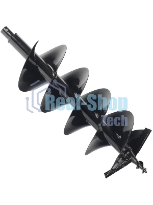 Шнек PATRIOT двухзаходный D 250B для грунта к бензобуру со сменными ножами, диаметр 250мм 742004457