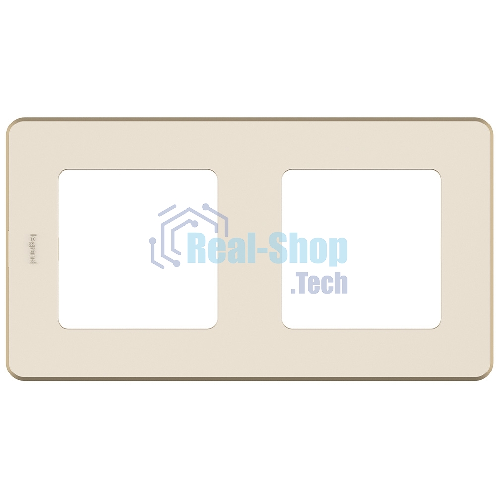 Рамка 2 поста слоновая кость Inspiria