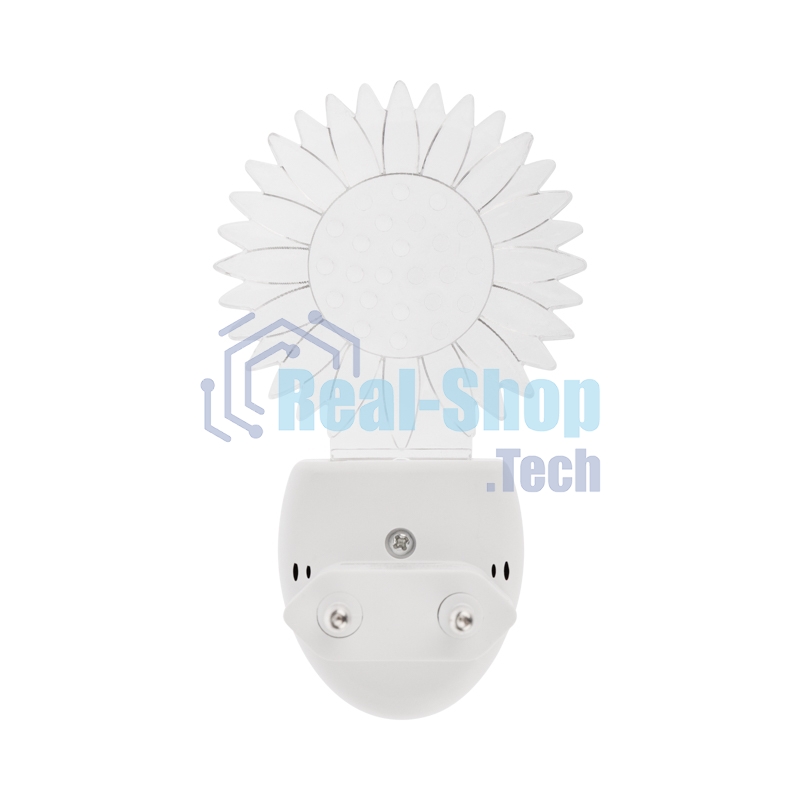 Ночник светодиодный Rexant РОМАШКА ХАМЕЛЕОН свечение мультиколор 7 цветов, 230 В