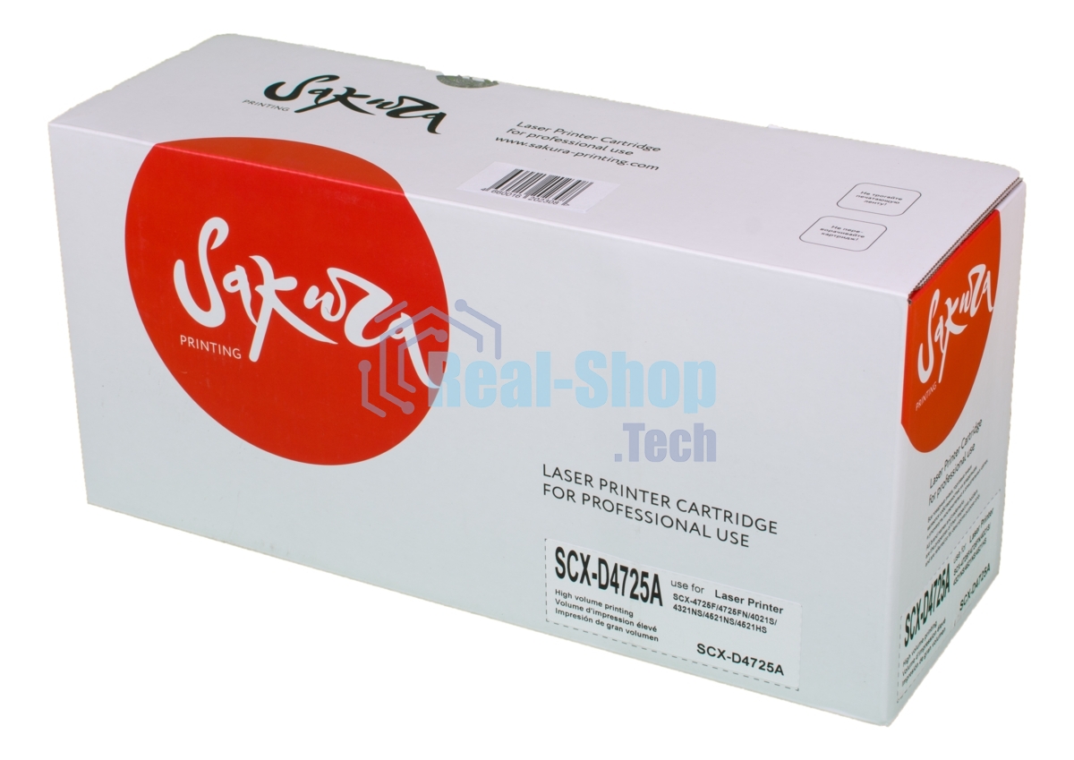 Картридж лазерный Sakura SCX4725A для Samsung SCX-4725F/4725FN/4021S/4321NS/4521NS/4521HS, черный, 3000 к.