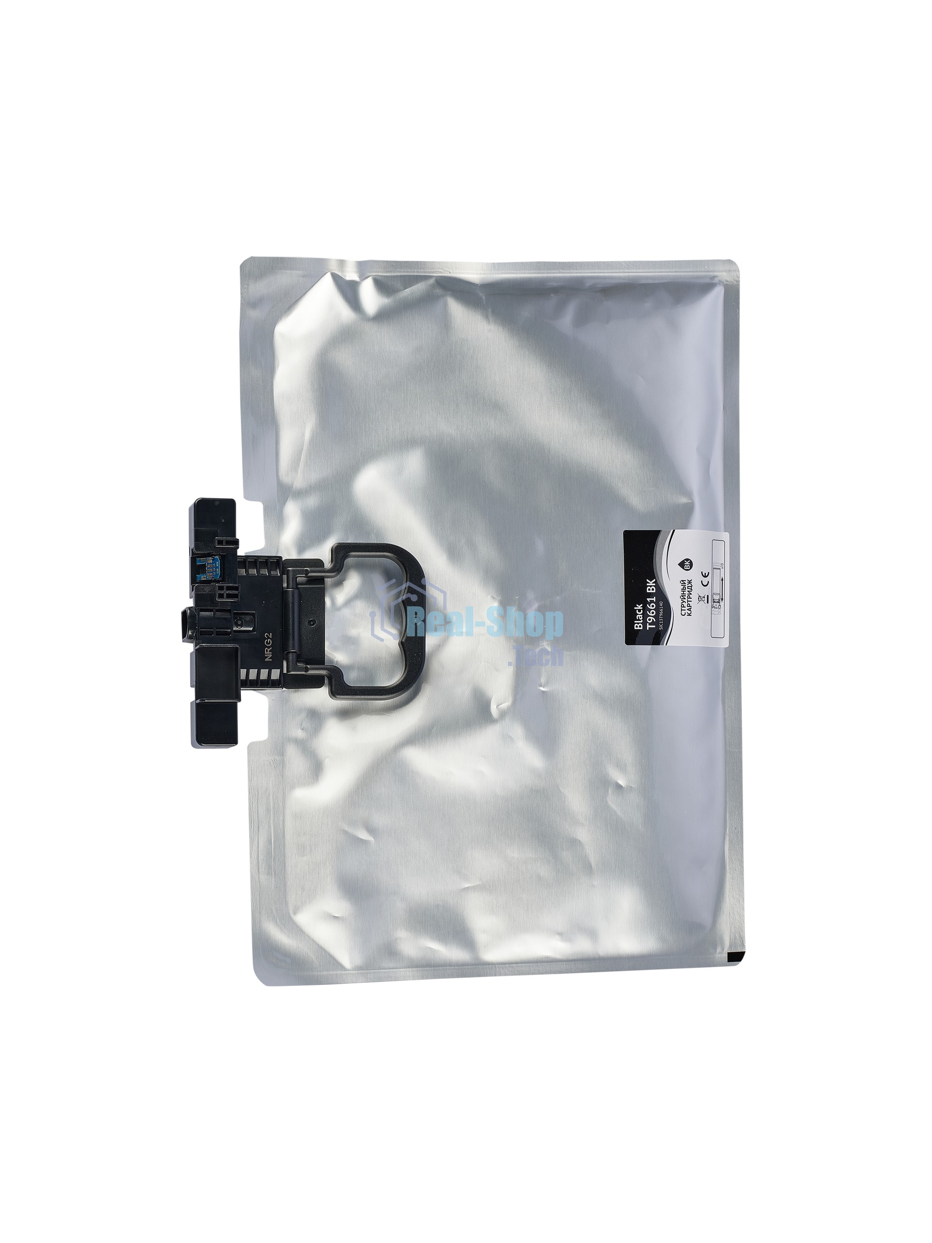 Контейнер с чернилами Sakura C13T966140 (T9661 BK) для Epson, черный, 795 мл., 40000 к.