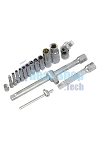 Набор инструментов Gross 14148 78 пред., 120 зубьев, CrV, 1/4, 1/2