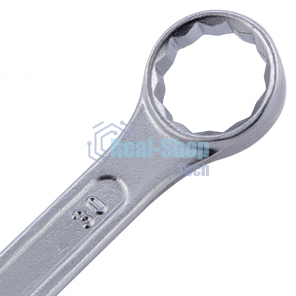 Ключ комбинированный Sparta 30 мм, хромированный